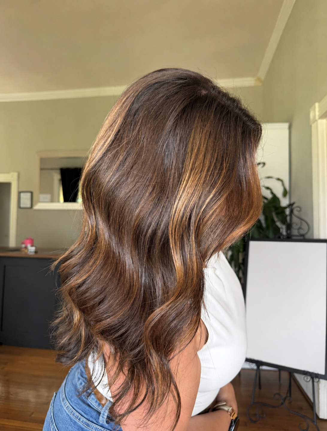 Hair transformation by Morrison Hair Co.